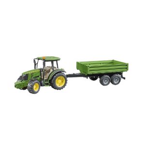 Bruder John Deere 5115M with Tipping Trailer